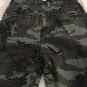 Boys Quiksilver Camo shorts